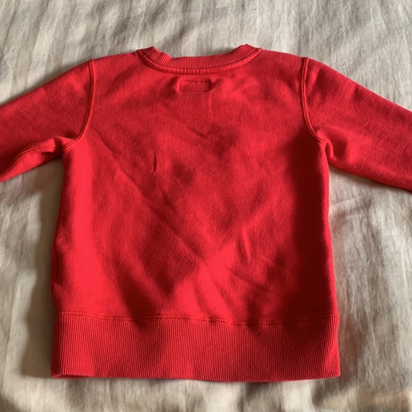 Roots kids 3T Red crew neck sweatshirt - Picture 2 of 4